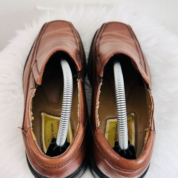 🎉Clearance🎉Dockers Brown Leather Pro Style All Motion Comfort Dress Shoes 9M - Picture 7 of 10